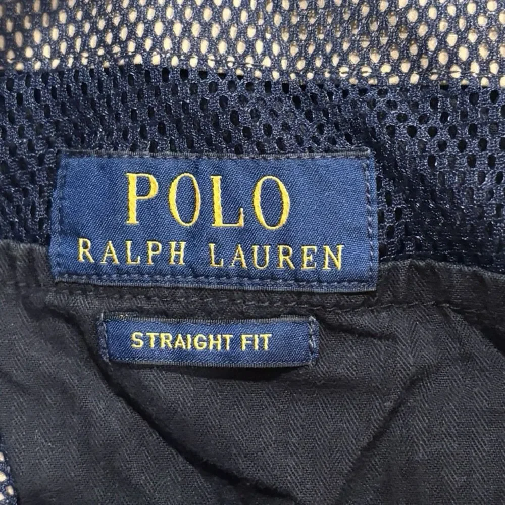 Polo Ralph Lauren Pants Mens 38x30 Classic Fit Stretch Chino Khaki Dress Casual